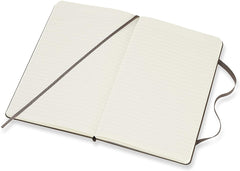 Moleskine Ruled Classic Notebook Hard Cover A5 Earth Brown - Al Masam Stationery LLC