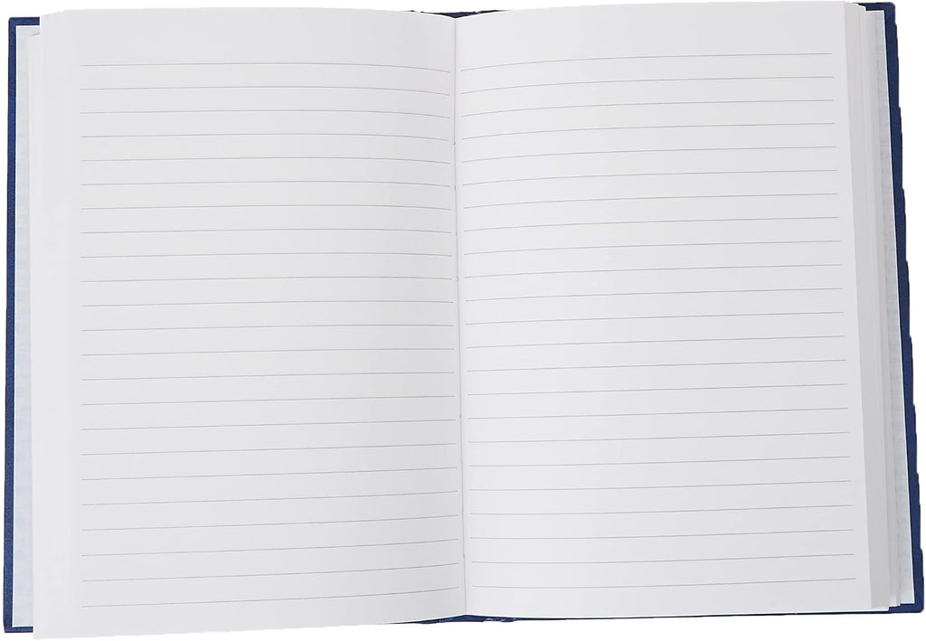 Atlas Manuscript Book, 10x8 inch writing notebook with 70 GSM paper, featuring a durable cover and 2QR binding.
