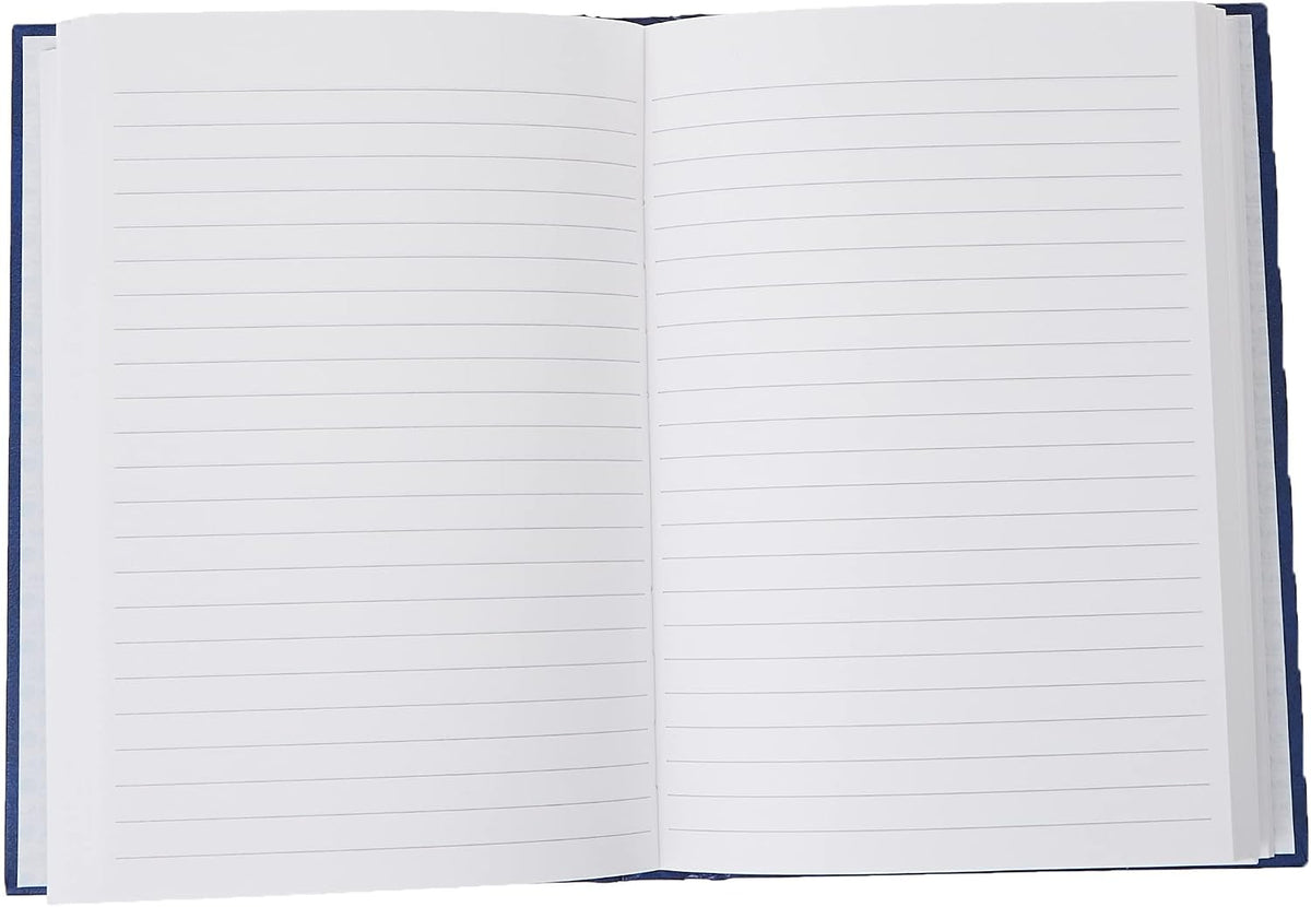 Atlas Manuscript Book, 10x8 inch writing notebook with 70 GSM paper, featuring a durable cover and 2QR binding.