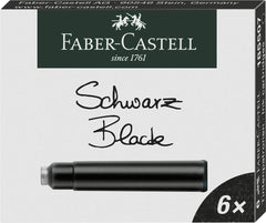 FABER-CASTELL Ink Cartridge Standard Brilliant Black