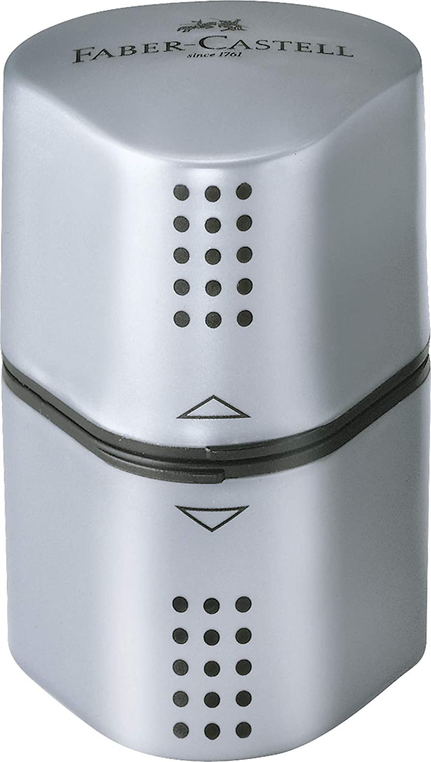 FABER-CASTELL Trio Sharpening Silver - Al Masam Stationery LLC