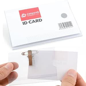 PVC Name Badge with Clip for Office & Events Secondary image