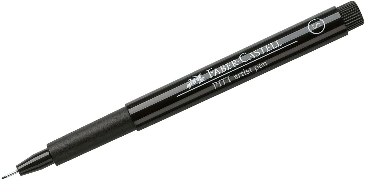 FABER-CASTELL PITT ARTISTPEN SUPERFINE BLACK - Al Masam Stationery LLC