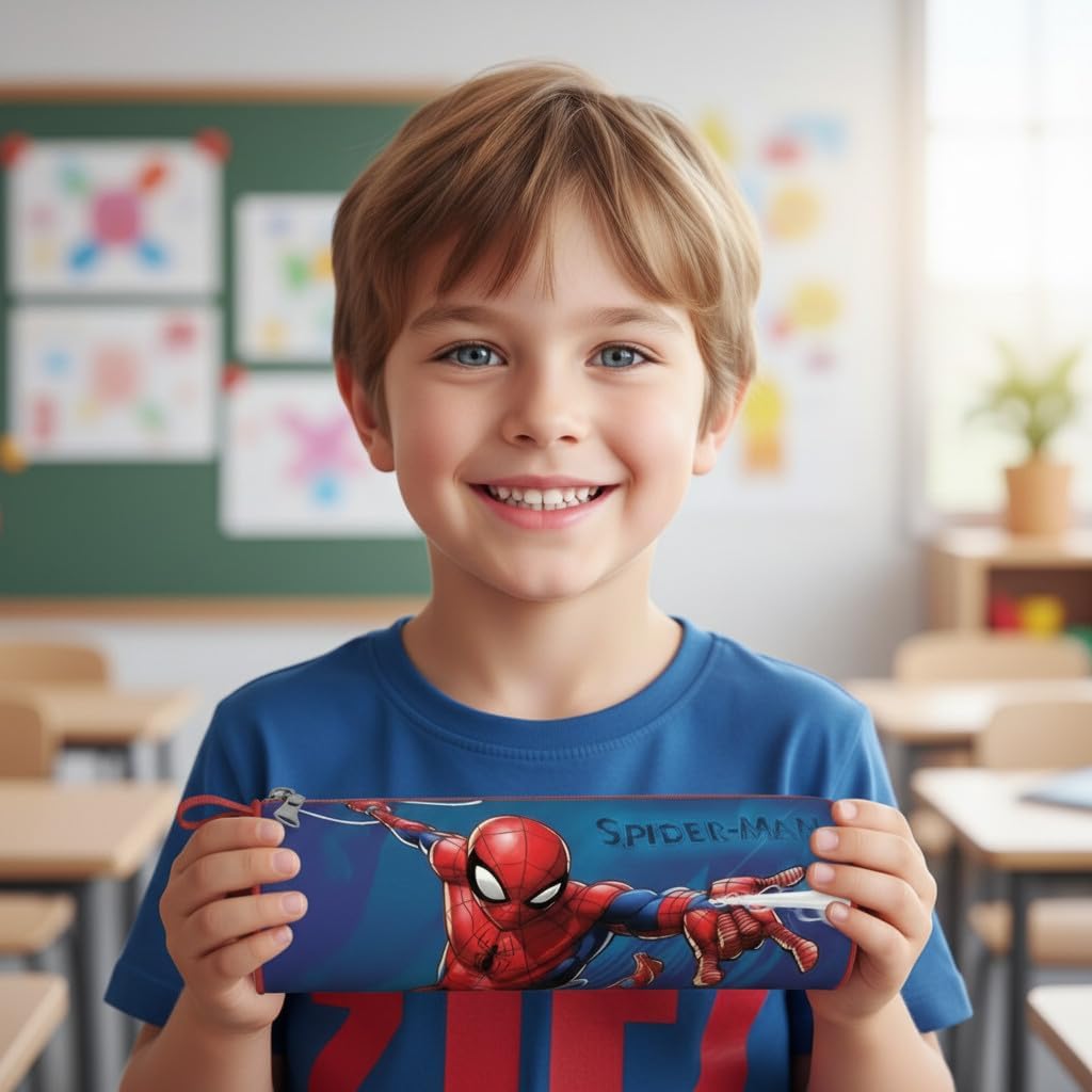 Spider-Man Pencil Pouch 80428 for School Stationery
