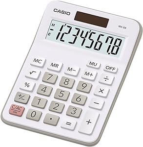 Casio Calculator , Model - MX8 - Al Masam Stationery LLC Main image