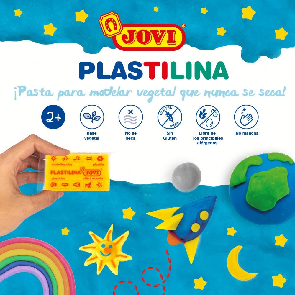 JOVI Plastilina Modelling Clay 30Color 50g each - Al Masam Stationery LLC