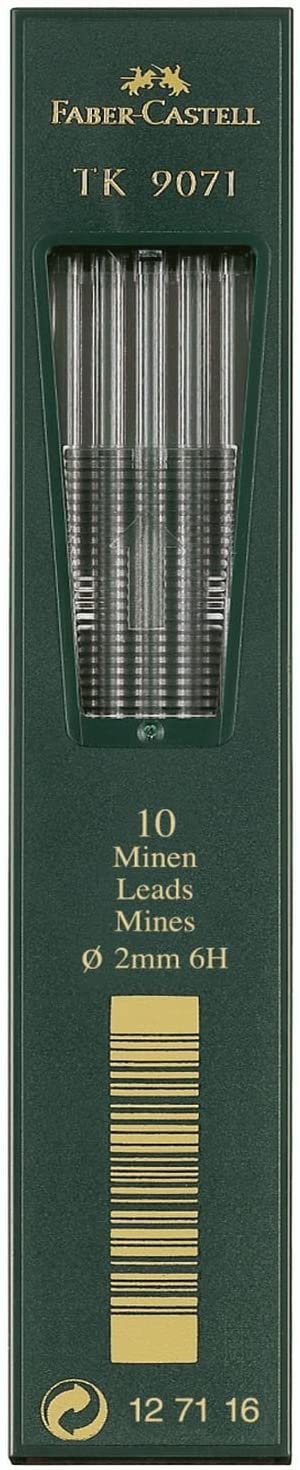 FABER-CASTELL TK 9071 leads - 6H - Al Masam Stationery LLC