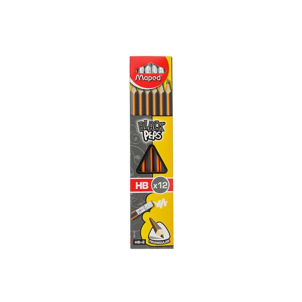 Maped Black Peps Pencil Set - Al Masam Stationery LLC Main image