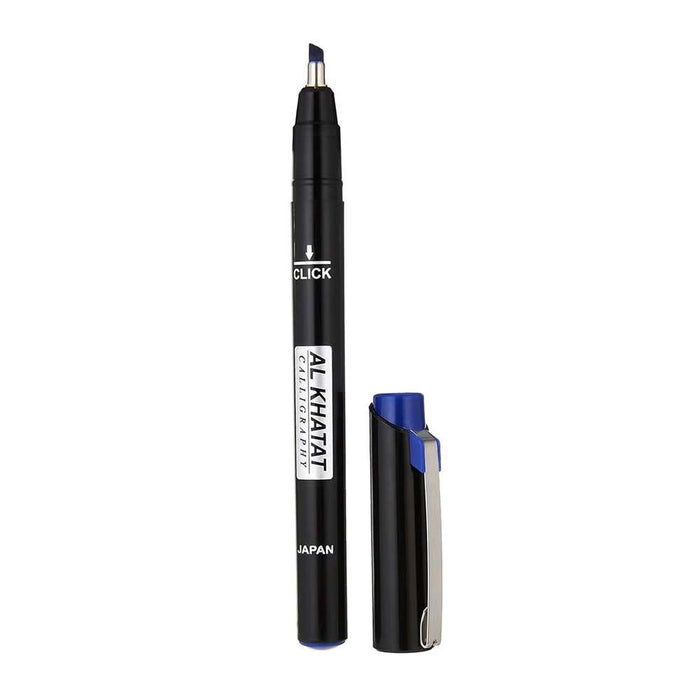 Al Khatat Calligraphy Pen 2.0 - Blue - Al Masam Stationery LLC - Calligraphy Pens & Sets - Calligraphy Pens & Sets