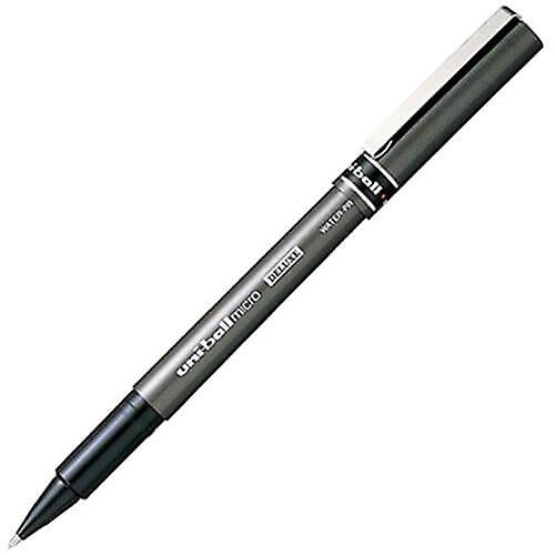 Mitsubishi Fine Deluxe Roller Pen Black - Al Masam Stationery LLC Main image