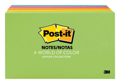 Post-it Notes Ultra Colors 655-5UC. 3 x 5 in (76 mm x 127 mm),