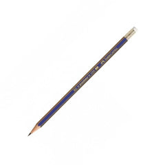 FABER-CASTELL Gold Faber Black Lead Pencil 2B with Eraser - Al Masam Stationery LLC