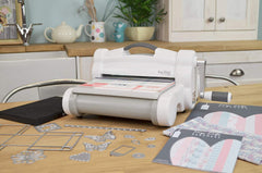 Sizzix Big Shot Plus Starter Kit White & Gray - Uk Version Ft Mlh - Al Masam Stationery LLC