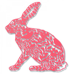 Thinlits Die Wild Rabbit By Georgia Low - Al Masam Stationery LLC