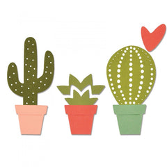 Thinlits Die Set 6Pk Cacti By Debi Potter - Al Masam Stationery LLC