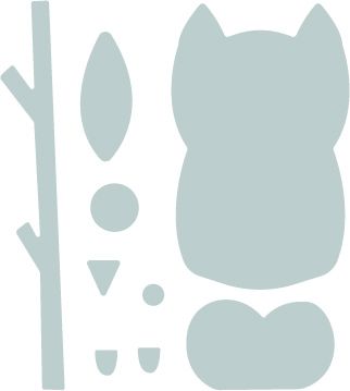 Bigz Die Owl By Sophie Guilar - Al Masam Stationery LLC