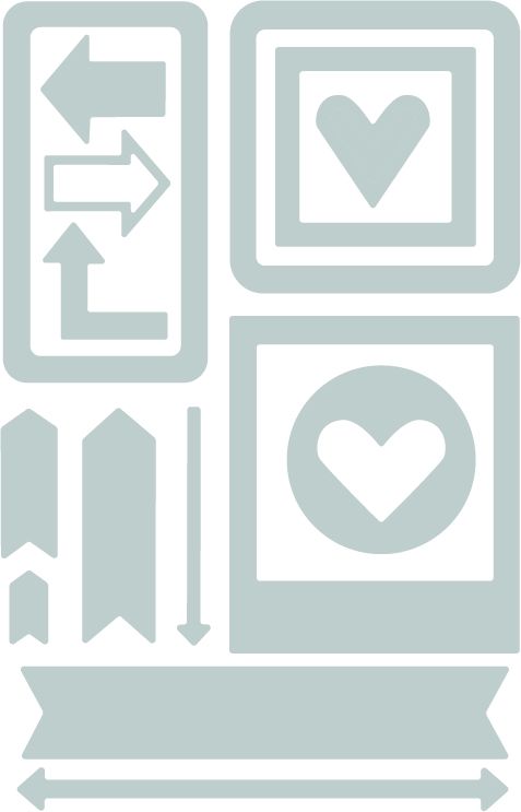 Thinlits Die Set 15Pk Frames By Pete Hughes - Al Masam Stationery LLC