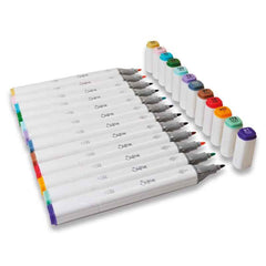 Accessory Permanent Pens 12Pk (Assorted Colours) - Al Masam Stationery LLC