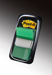 Post-it Flags Green Color 680-3. 1 x 1.7 in (25.4 mm x 43.2 mm)