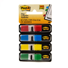 Post-it Flags 683-4AB. 1/2 x 1.7 in (11.9 mm x 43.2 mm), Bright colors