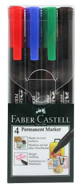 FABER-CASTELL Marker S Permanent Creative PET - Al Masam Stationery LLC