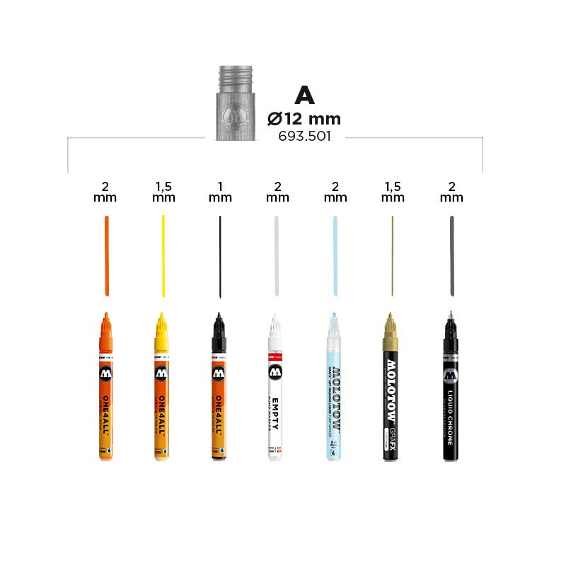 Molotow Refill Extension Series A 1 Stck - Al Masam Stationery LLC