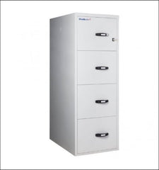 Chubb Safes Fire File Fire Resistant Document Protection Cabinet 31" 4 Drawers 2H