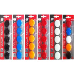 Hand Colour Magnets 30mm Box of 10 Blister packs - Al Masam Stationery LLC