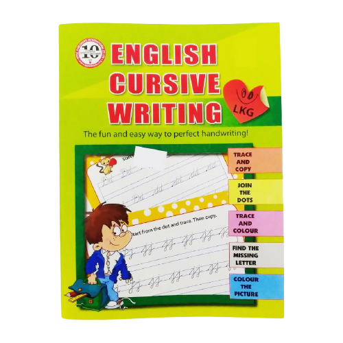 English Cursive Writing Level LKG - Al Masam Stationery LLC