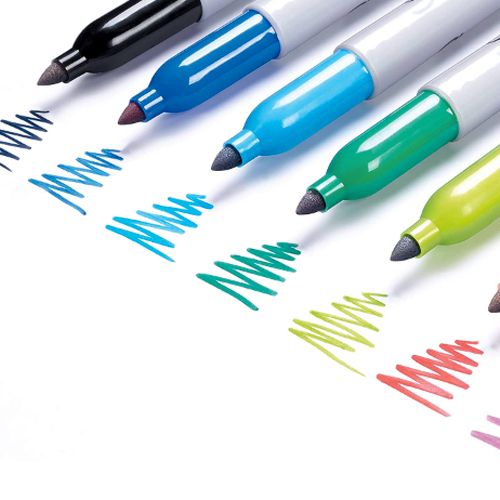 Sharpie Fine Point Permanent Marker Assorted 14 Pieces - Al Masam Stationery LLC
