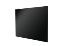 Legamaster Colored glass board 90x120 cm Black