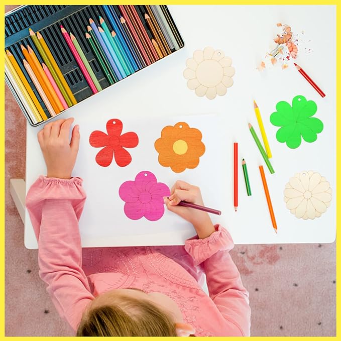 EVA Sponge Flower Shapes Model 1 for Crafts