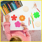 EVA Sponge Flower Shapes Model 1 for Crafts