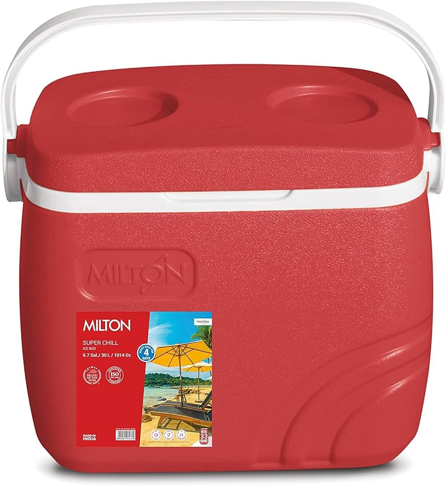 Milton Super Chill Ice Box 3L Red - Al Masam Stationery LLC Main image
