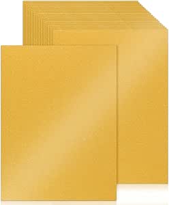 Light Orange Embossed Card Stock Paper A4 150gsm