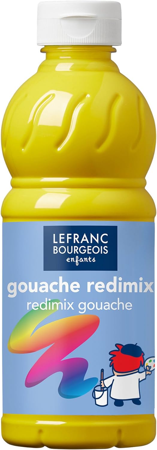 Lefranc & Bourgeois Gouache Liquide Redimix Brilliant Yellow - Al Masam Stationery LLC