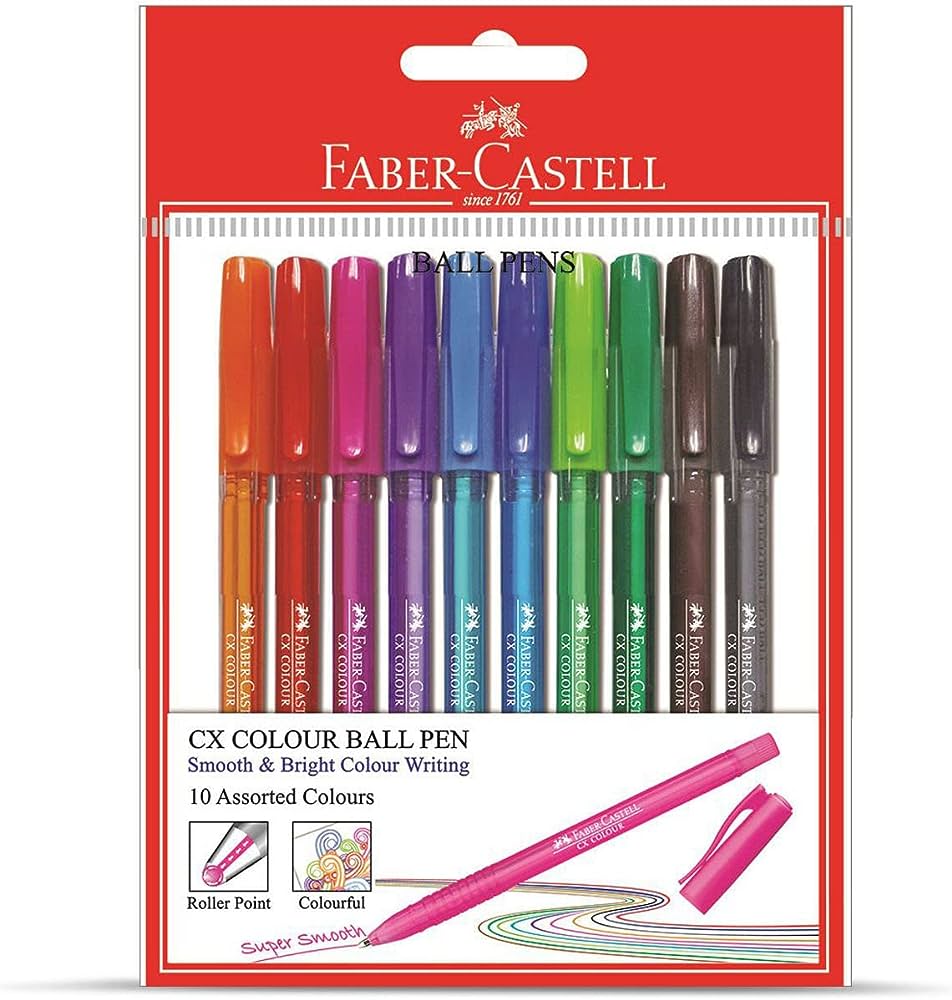 FABER-CASTELL SUPERTECH POINT 1.0 BLK-10pc/p - Al Masam Stationery LLC