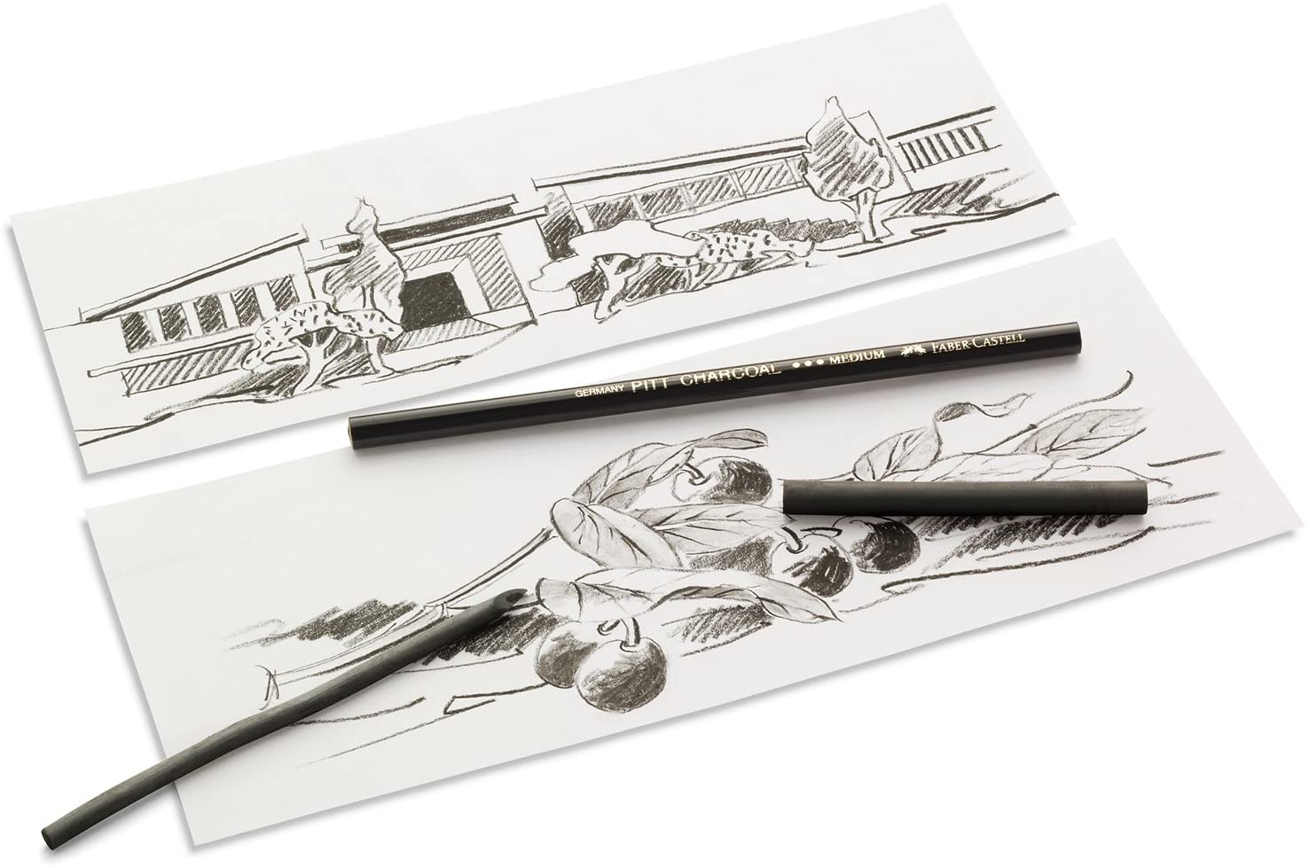 FABER-CASTELL PITT GRAPHITE CRAYON 2B - Al Masam Stationery LLC