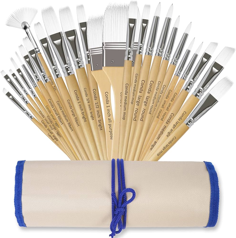 Conda Group All Purpose Artists Brush set No: 023 - Al Masam Stationery LLC Main image