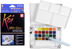 WATER COLOR KOI SKETCH BOX - Al Masam Stationery LLC