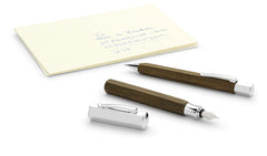 FABER-CASTELL Fountain pen Ondorosmoked oak M - Al Masam Stationery LLC