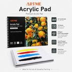 Artmate A3 Acrylic Painting Pad – 12 Sheets, 300 gsm