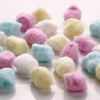 Assorted Colour Cotton Balls for Crafts and School Projects