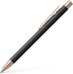 FABER-CASTELL BP Neo Slim Metal Black,Matt,Rose Gold - Al Masam Stationery LLC