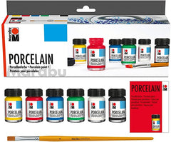 Marabu Porcelain Paint Assortment, 15 ml - Al Masam Stationery LLC