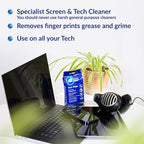 AF Tech-Wipes AMTW025P – 25 Pre-Moistened Screen Wipes