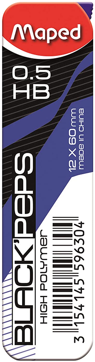 Maped Lead Case 0.5 Blister Pack of 2 - Al Masam Stationery LLC