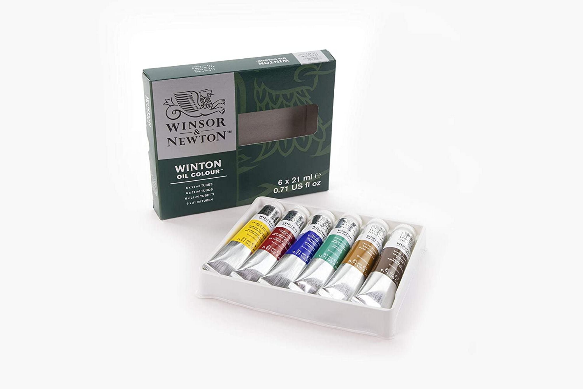 Winsor & Newton Winton 37ml Oil Colour Tube (Set of 6) - Al Masam Stationery LLC