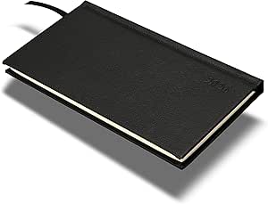FIS Black Slim PU 2026 Weekly Diary - FSDI57E26BK