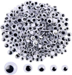 Black Googly Eyes 8mm | Craft Eyes
